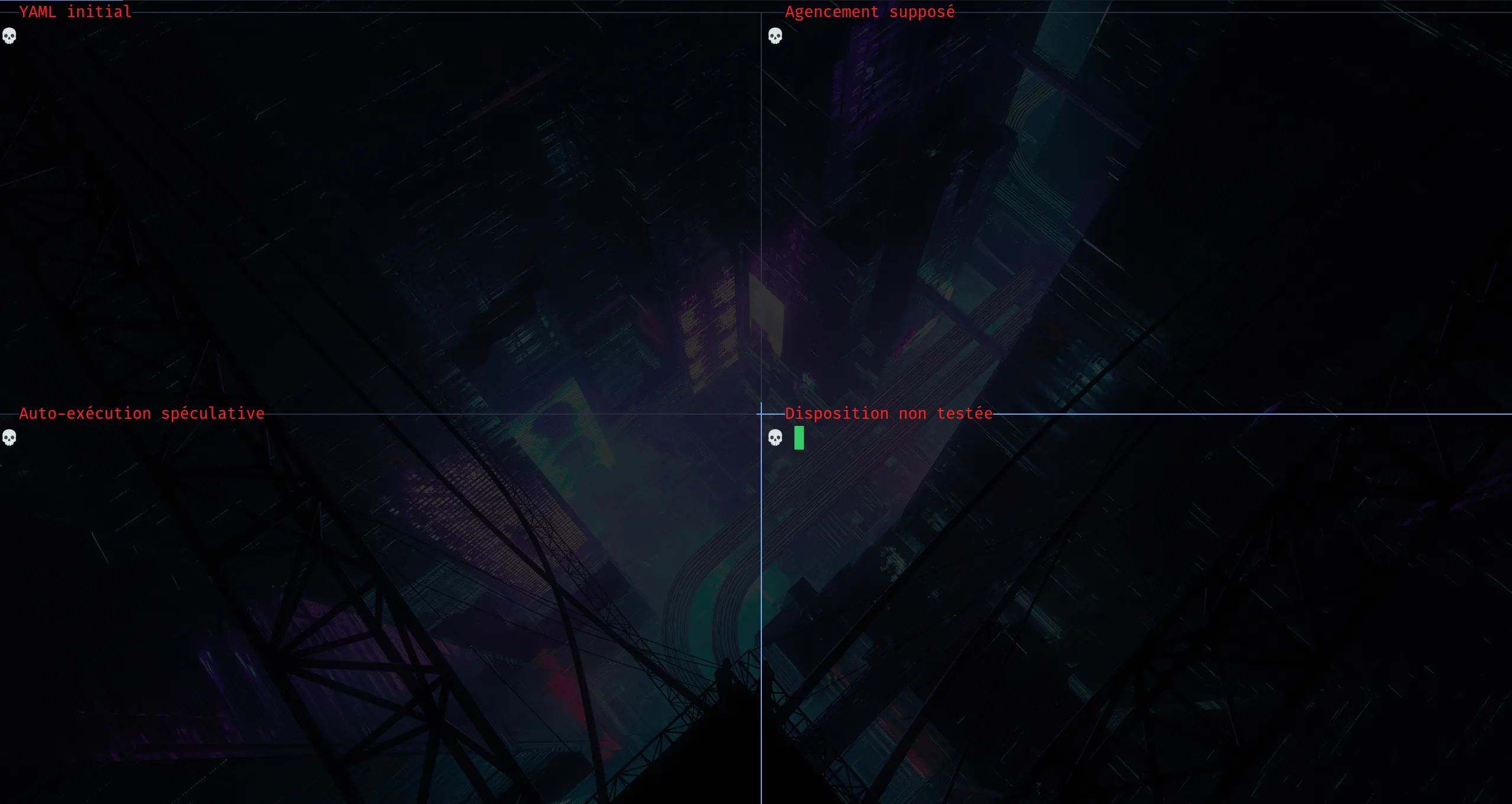 Construire en live, puis freeze 🧊